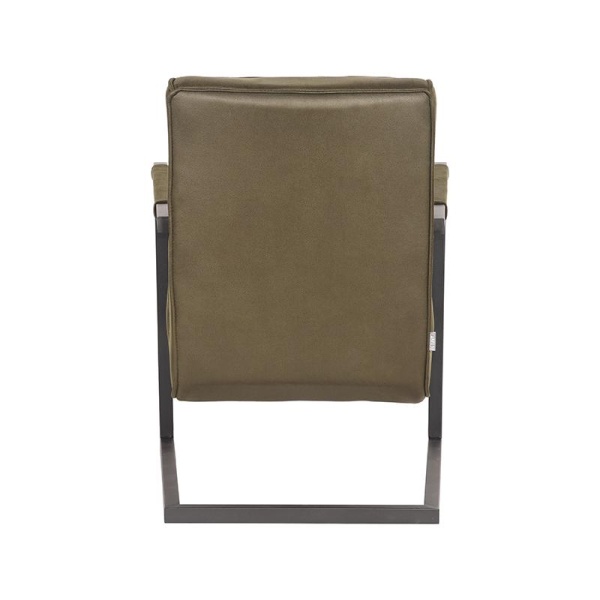 Fauteuil Milo - Army green - Microfiber