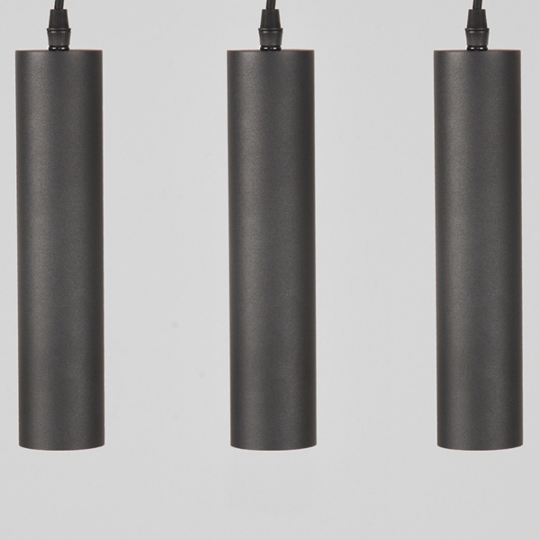 Hanglamp Ferroli - Zwart - Metaal - 5 Lichts