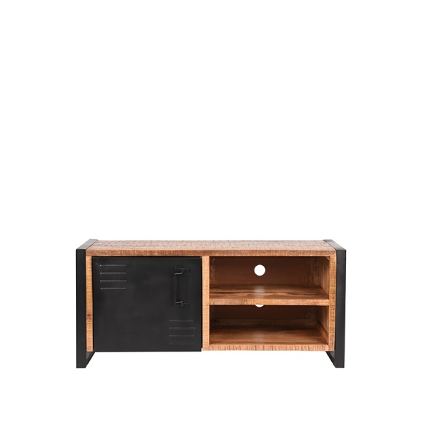 Tv-meubel Brussels - Rough - Mangohout - 115 cm