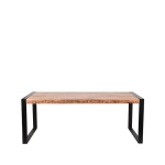 Eetkamertafel Brussels - Rough - Mangohout - 220x95 cm