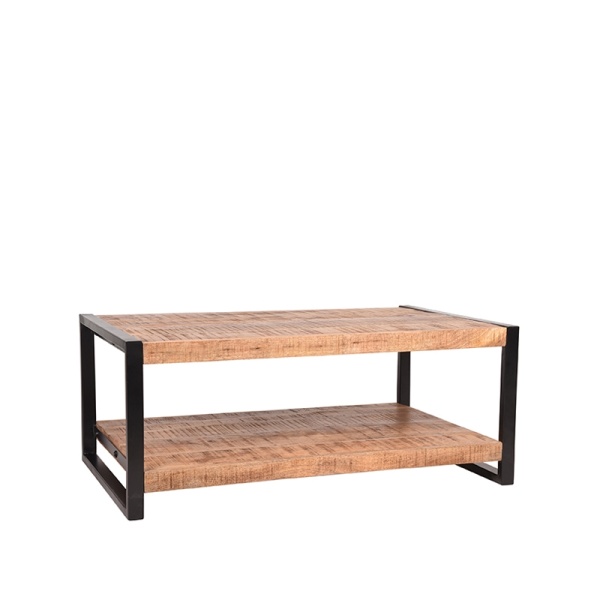 Salontafel Brussels - Naturel - Mangohout - 110x70 cm