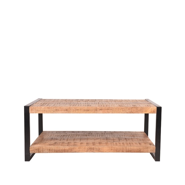 Salontafel Brussels - Naturel - Mangohout - 110x70 cm