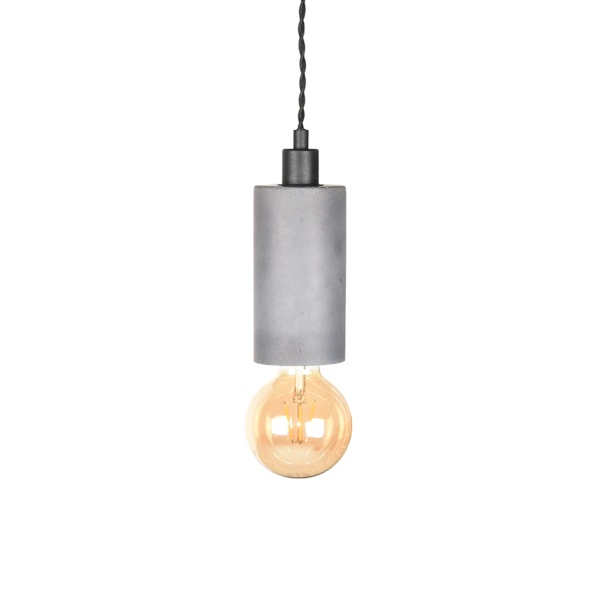Hanglamp Fresco - Concrete - Beton - 1 lichts