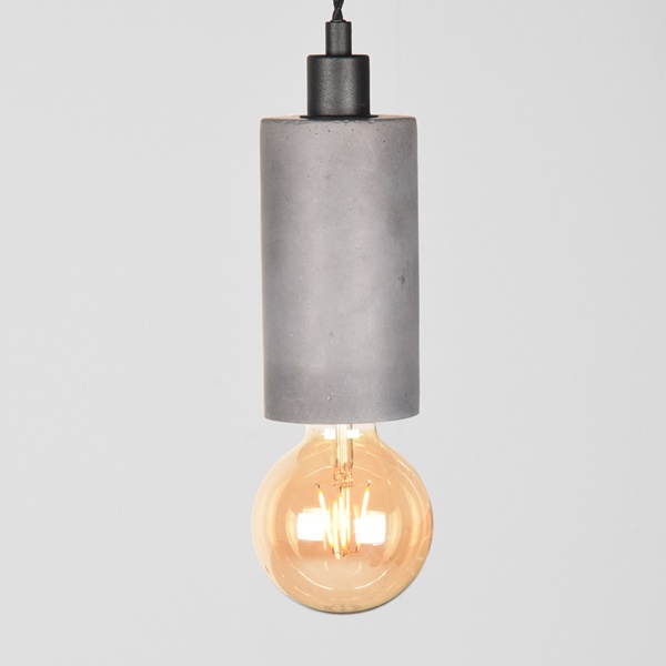 Hanglamp Fresco - Concrete - Beton - 1 lichts
