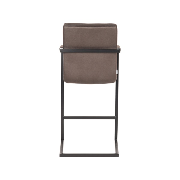 Barkruk Denmark - Antraciet - Microfiber - Zithoogte 65