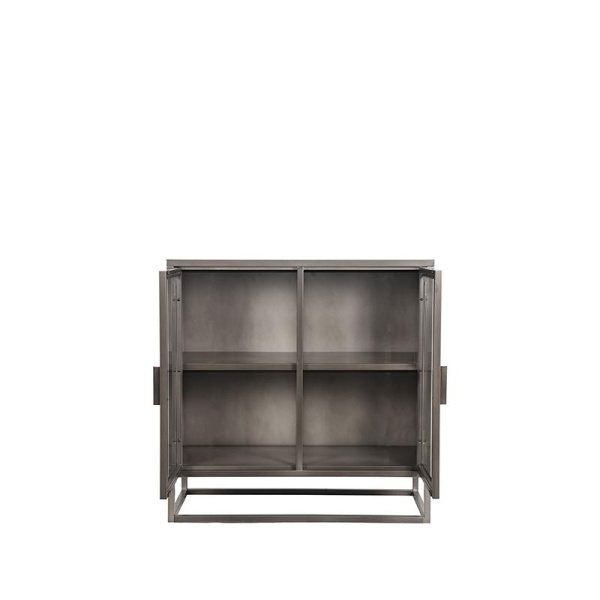 Vitrinekast Level - Vintage Metaal - Metaal - 85x40x85 cm