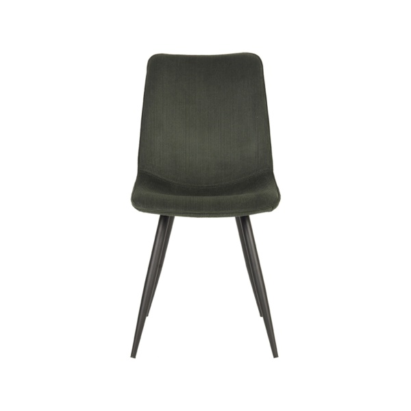 Eetkamerstoel Jort - Army green - Ribcord