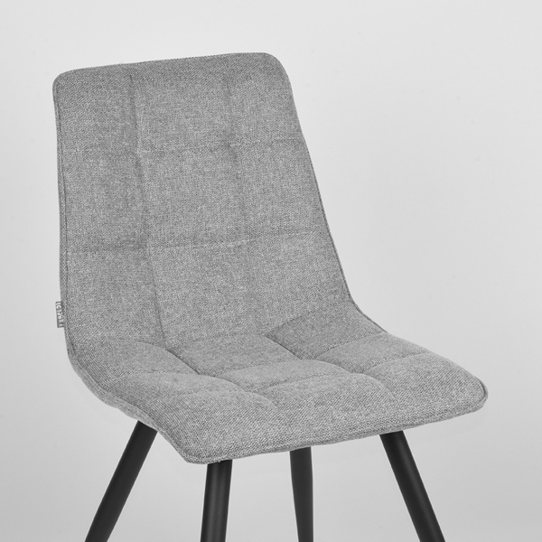 Eetkamerstoel Jelt - Zinc - Weave
