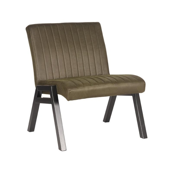 Fauteuil Matz - Army green - Microfiber