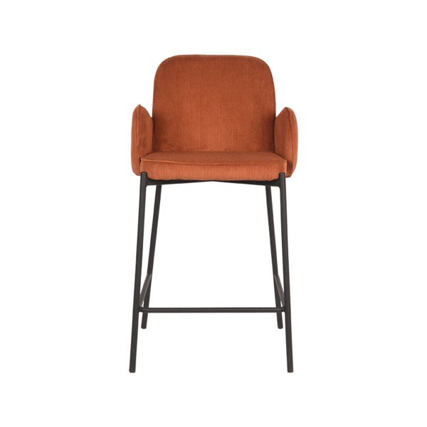 Barkruk Jari - Rust - Ribcord - Zithoogte 65