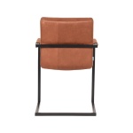 Eetkamerstoel Denmark - Cognac - Microfiber