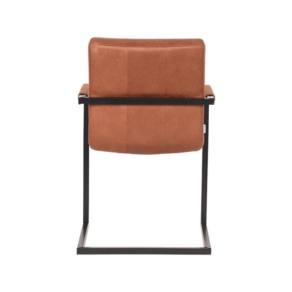 Eetkamerstoel Denmark - Cognac - Microfiber
