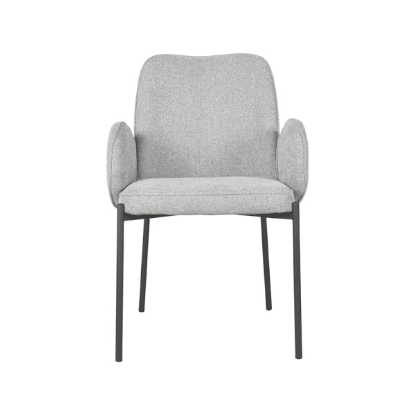 Eetkamerstoel Jari - Zinc - Weave