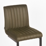 Barkruk Milo - Army green - Microfiber - Zithoogte 65