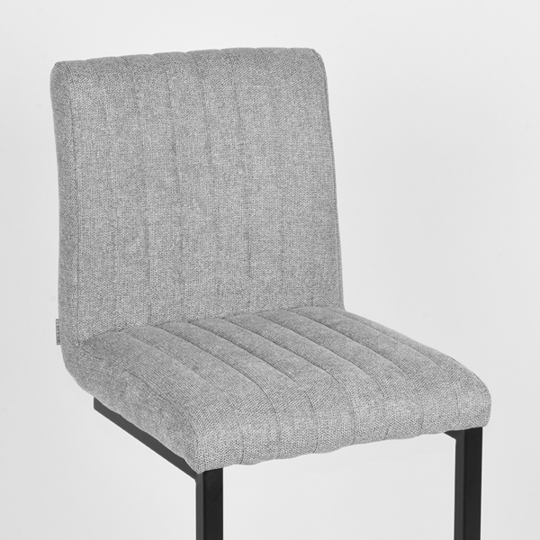 Barkruk Milo - Zinc - Weave - Zithoogte 65