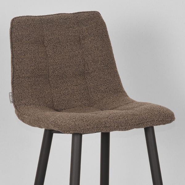 Barkruk Jelt - Bruin - Boucle - Zithoogte 65
