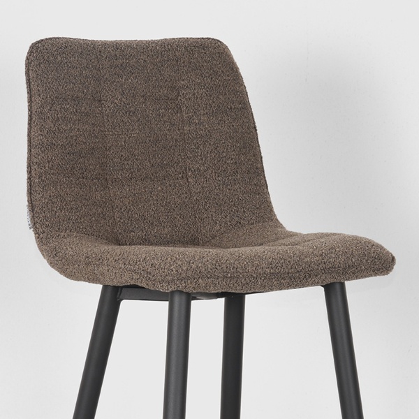 Barkruk Jelt - Bruin - Boucle - Zithoogte 78