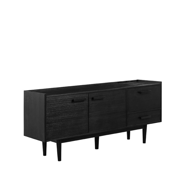 Dressoir Cali - Zwart - Acaciahout