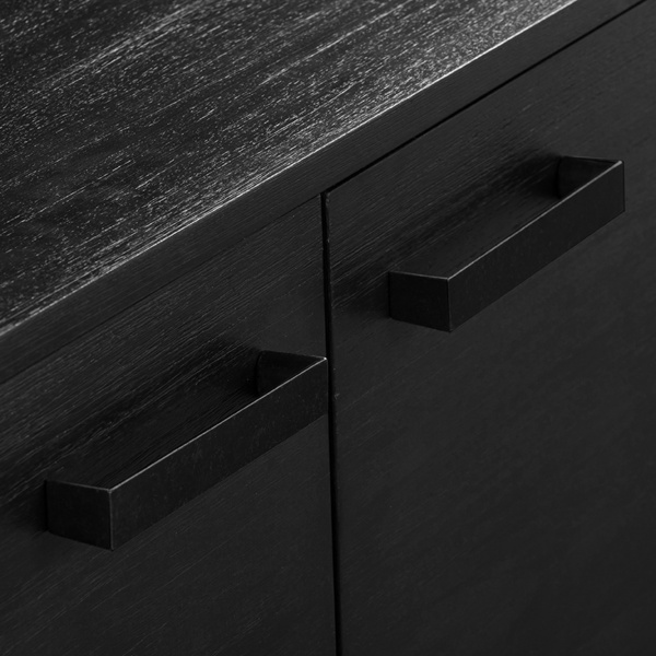 Dressoir Cali - Zwart - Acaciahout