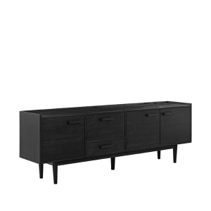 Dressoir Cali - Zwart - Acaciahout