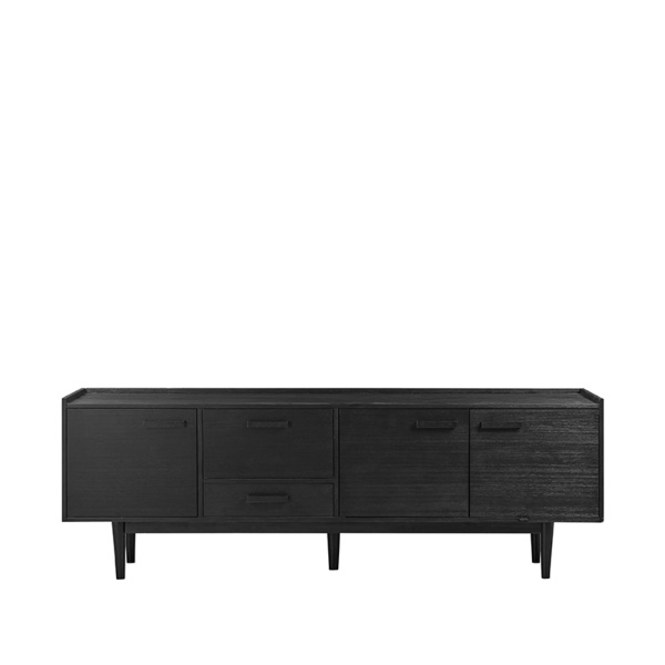 Dressoir Cali - Zwart - Acaciahout
