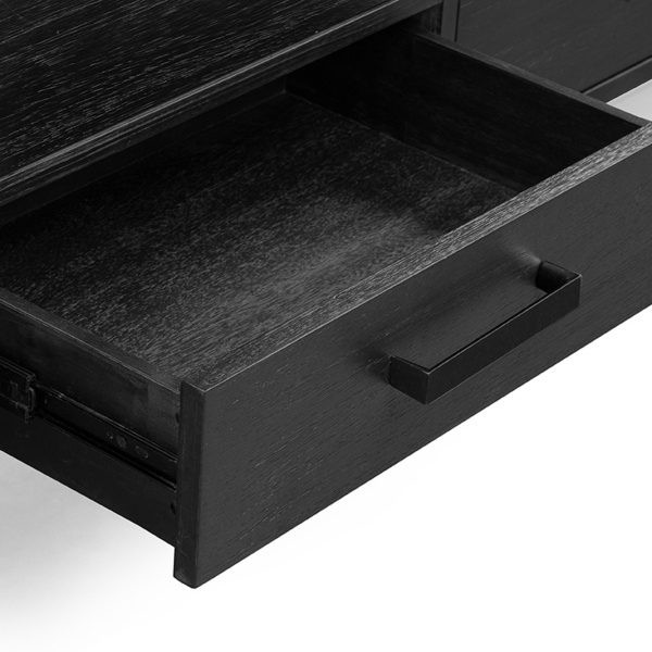 Dressoir Cali - Zwart - Acaciahout