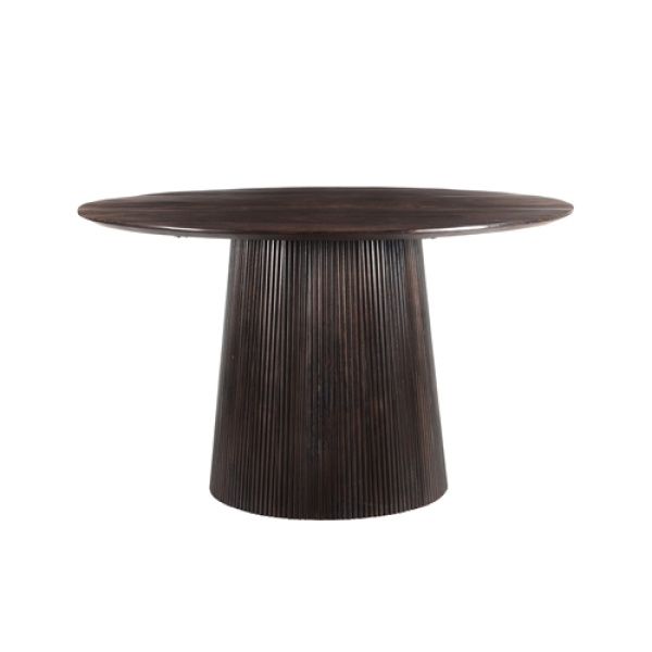 Eettafel Rond Salvator Walnut 130