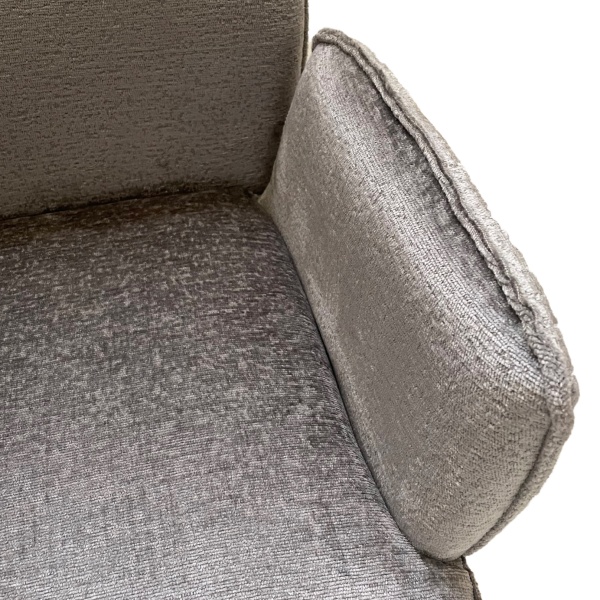 Eetkamerstoel Oslo Structure Velvet Grijs