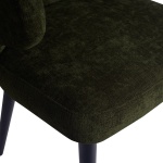 Eetkamerstoel Fiori Structure Velvet Groen