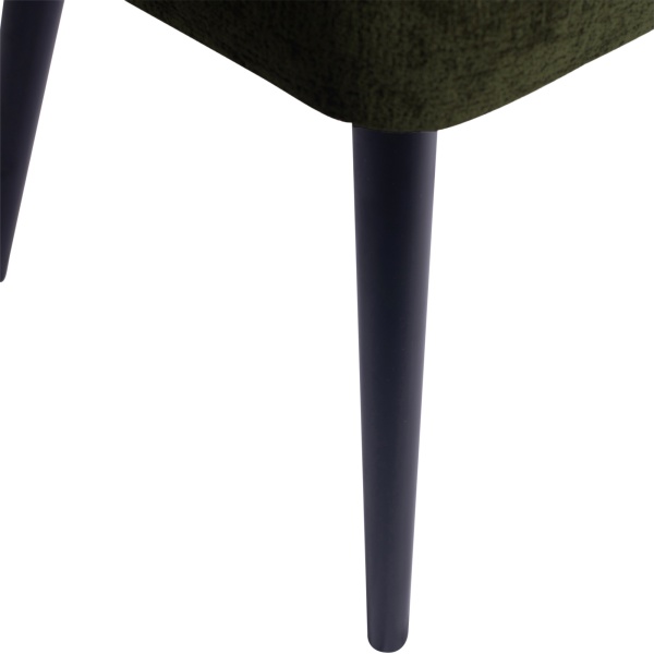 Eetkamerstoel Fiori Structure Velvet Groen