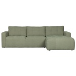 Bar Chaise Longue Geweven Stof Rechts Groen
