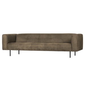 Skin 4-zits Bank 250 Cm Skin Olijfgroen