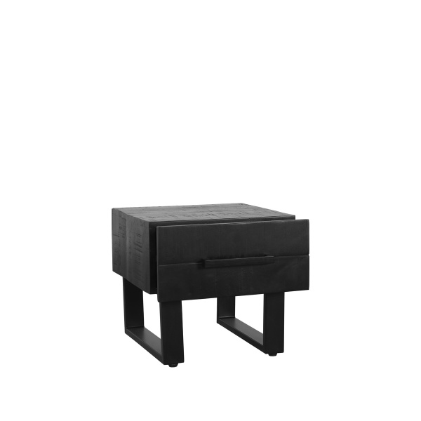 Salontafel Santos - Zwart - Mangohout