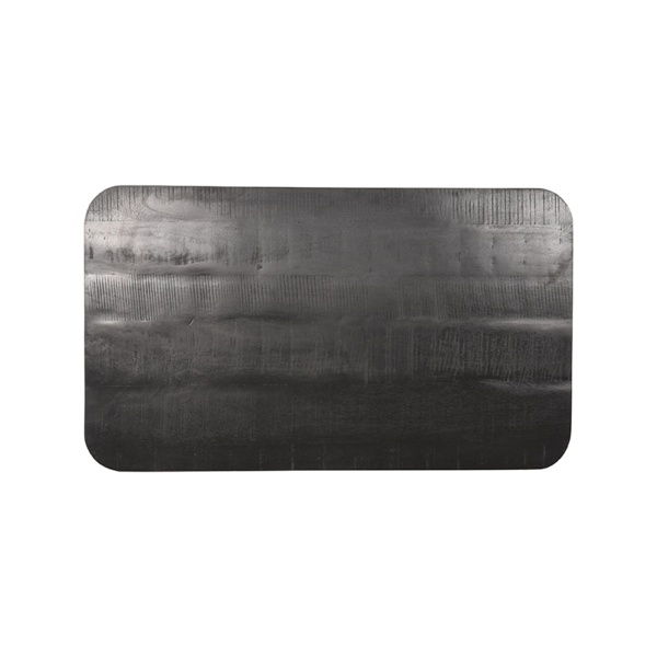 Eetkamertafel Tafelblad - Zwart - Mangohout