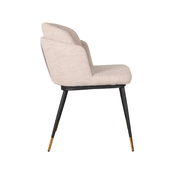 Eetkamerstoel Loed - Naturel - Boucle