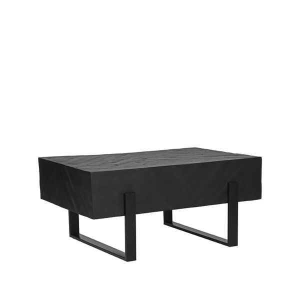 Salontafel Float - Zwart - Mangohout