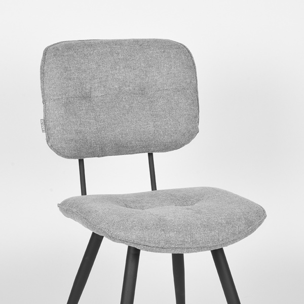 Eetkamerstoel Lux - Zinc - Weave