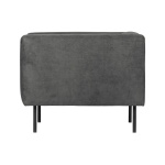 Skin Fauteuil Skin Donkergrijs