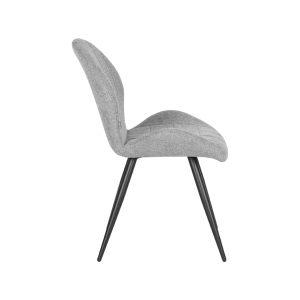 Eetkamerstoel Sil - Zinc - Weave