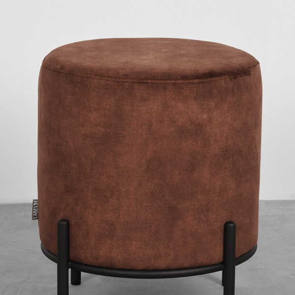 Poef Troy - Rust - Velours
