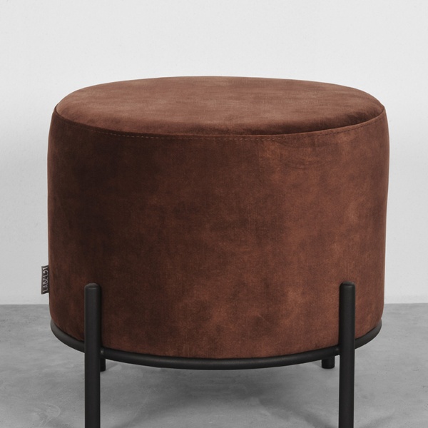 Poef Troy - Rust - Velours