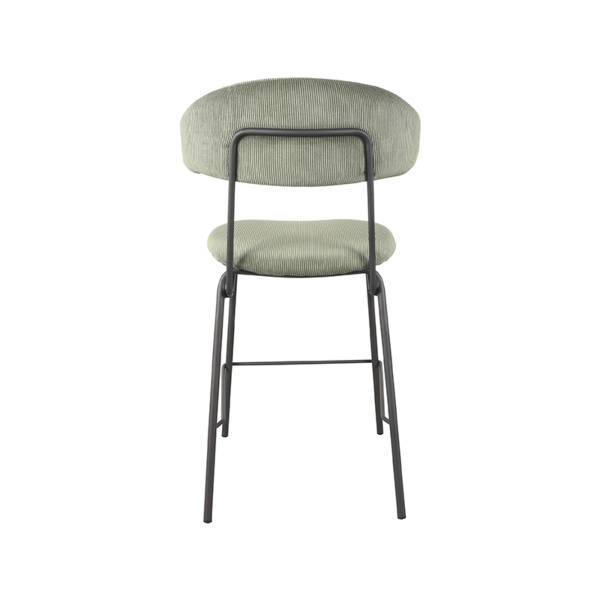 Eetkamerstoel Zack - Army green - Ribcord