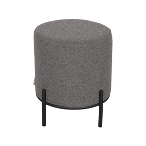 Poef Troy - Grijs - Boucle