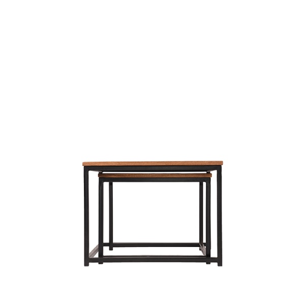 Salontafel Set Couple - Rough - Mangohout