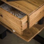 Nachtkastje 1L shelve / Massief acacia naturel