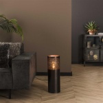 Vloerlamp 20 cilinder 60cm / Nikkel