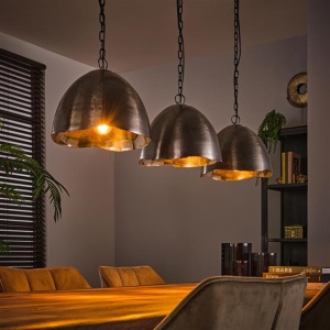 Hanglamp 3L 30 mirror / Nikkel