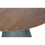 Maggie Eetkamertafel Metaal/mango Hout Zwart