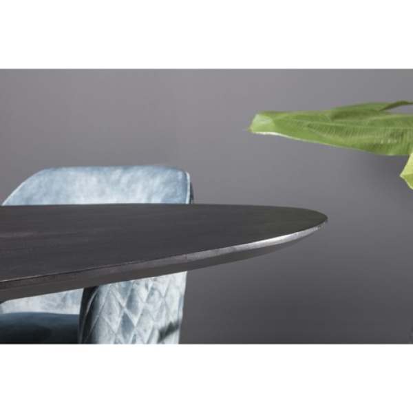 Eettafel Oslo Ovaal Acacia Black 240