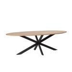 Eettafel Oslo Ovaal Acacia 180